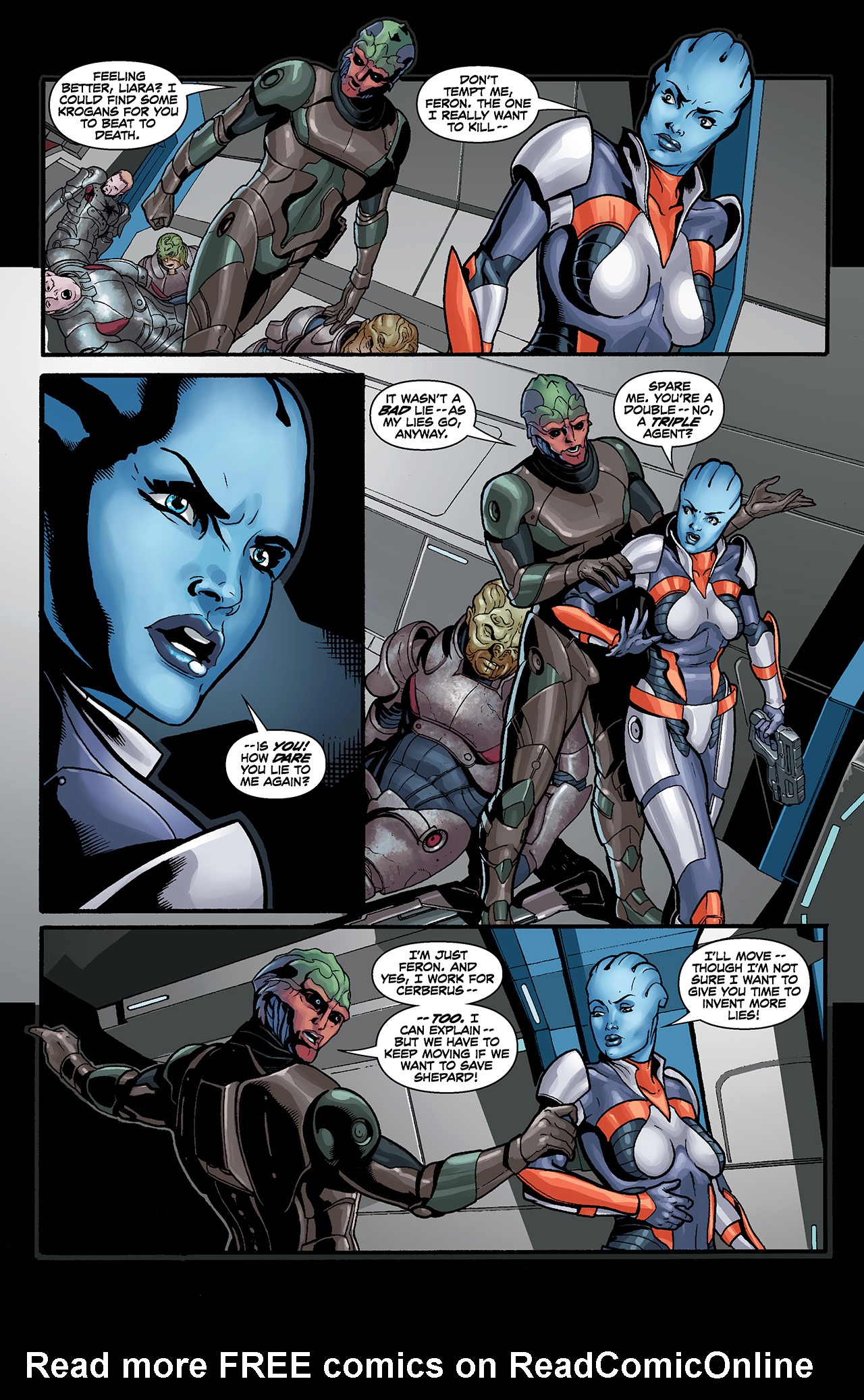 Read online Mass Effect: Redemption comic -  Issue #4 - 6