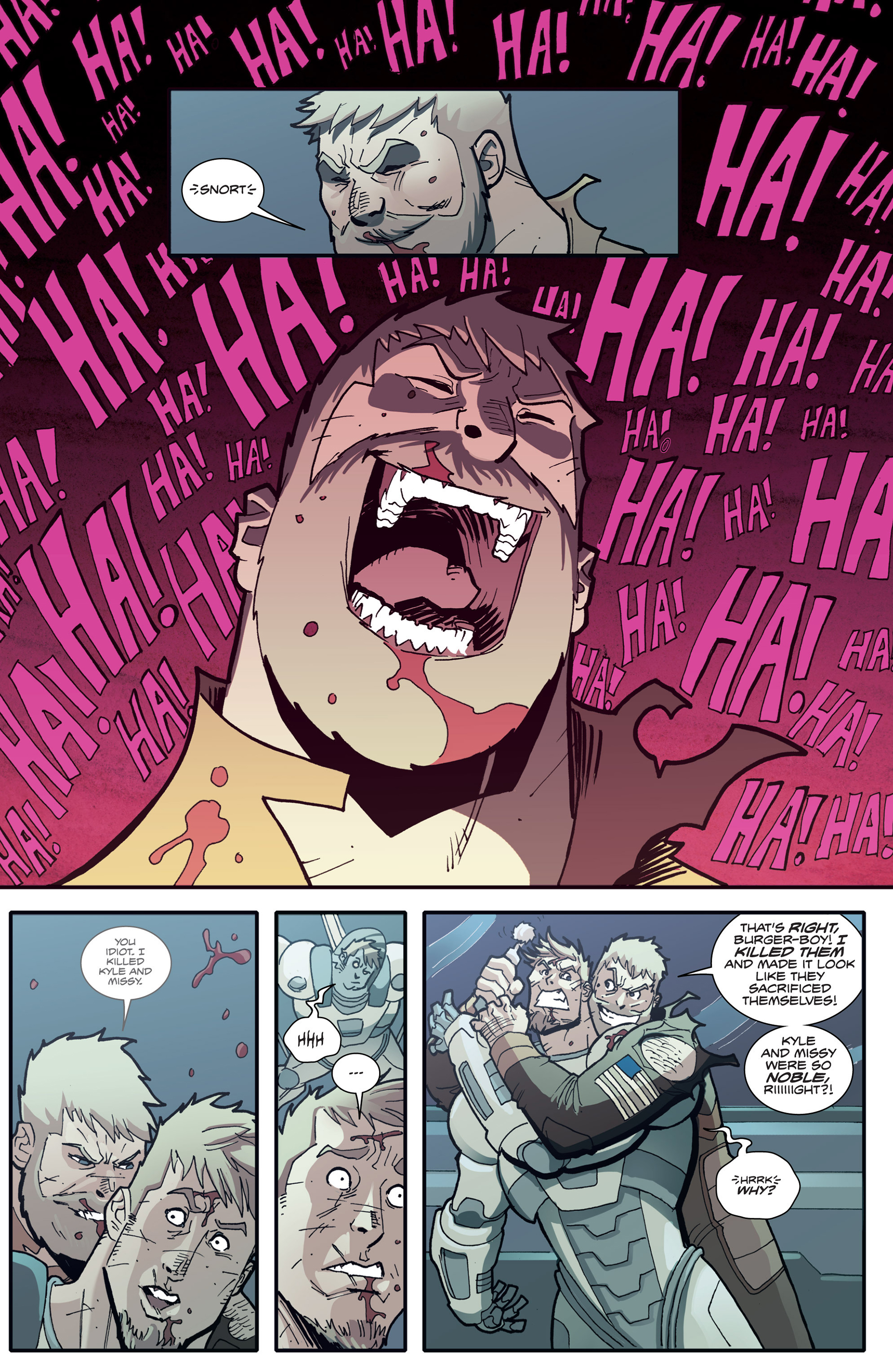 Read online Fanboys vs. Zombies comic -  Issue #16 - 18