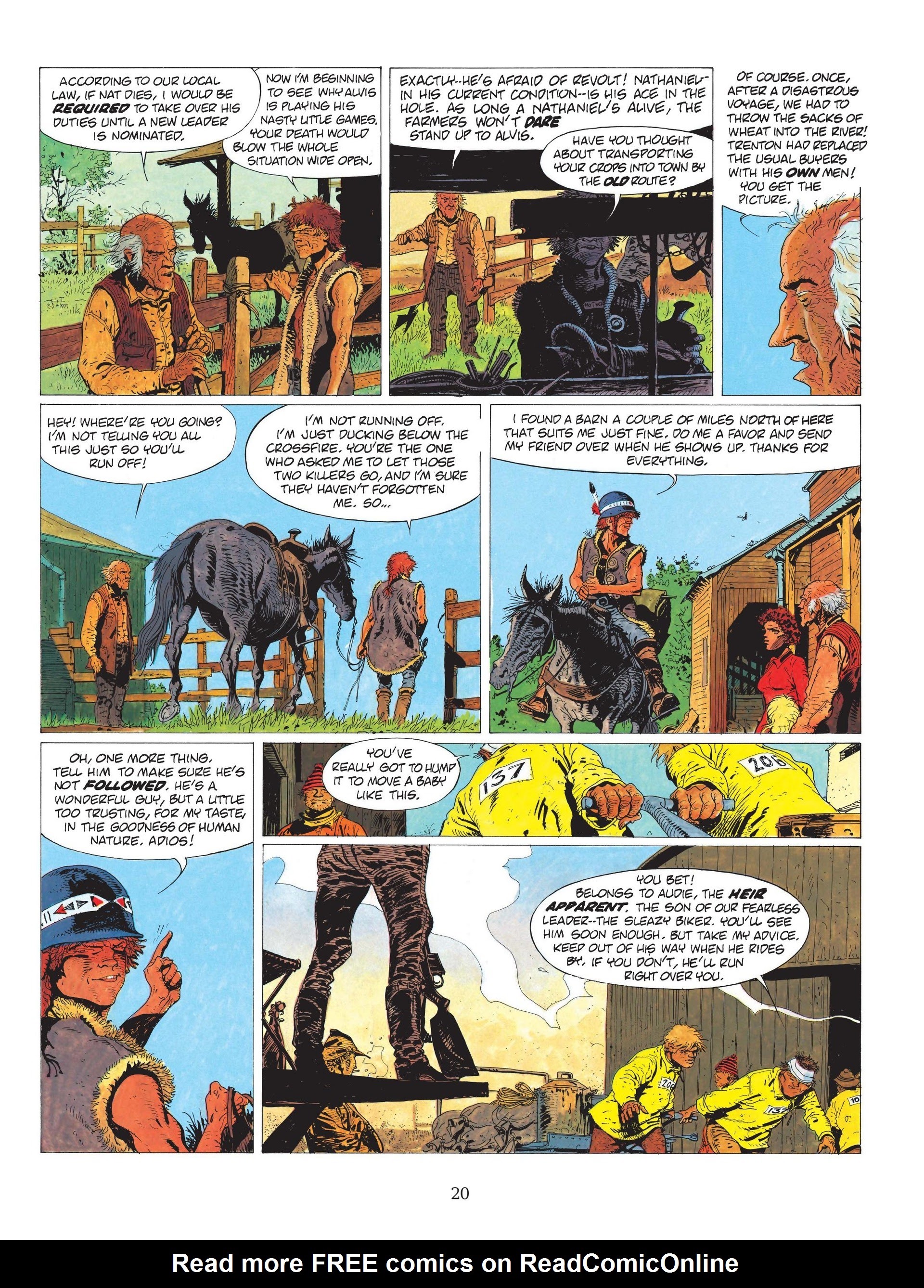 Read online Jeremiah comic -  Issue #3 - 22