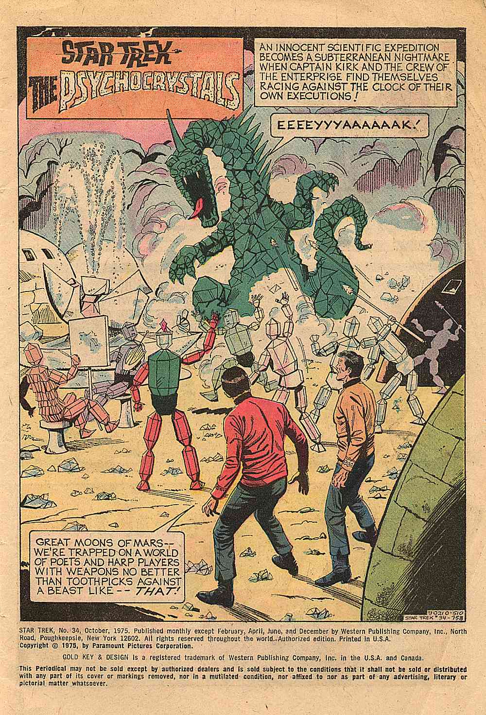 Read online Star Trek (1967) comic -  Issue #34 - 2