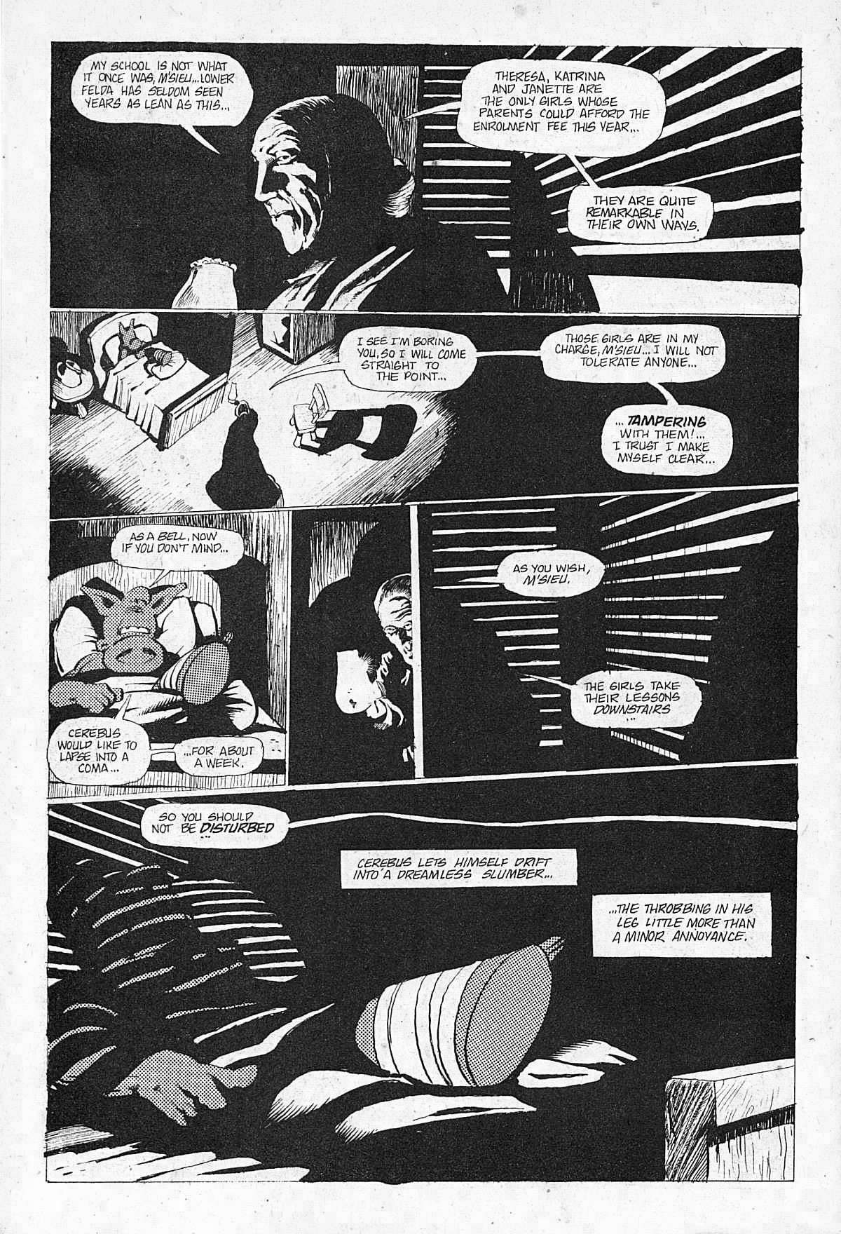 Read online Cerebus comic -  Issue #23 - 6