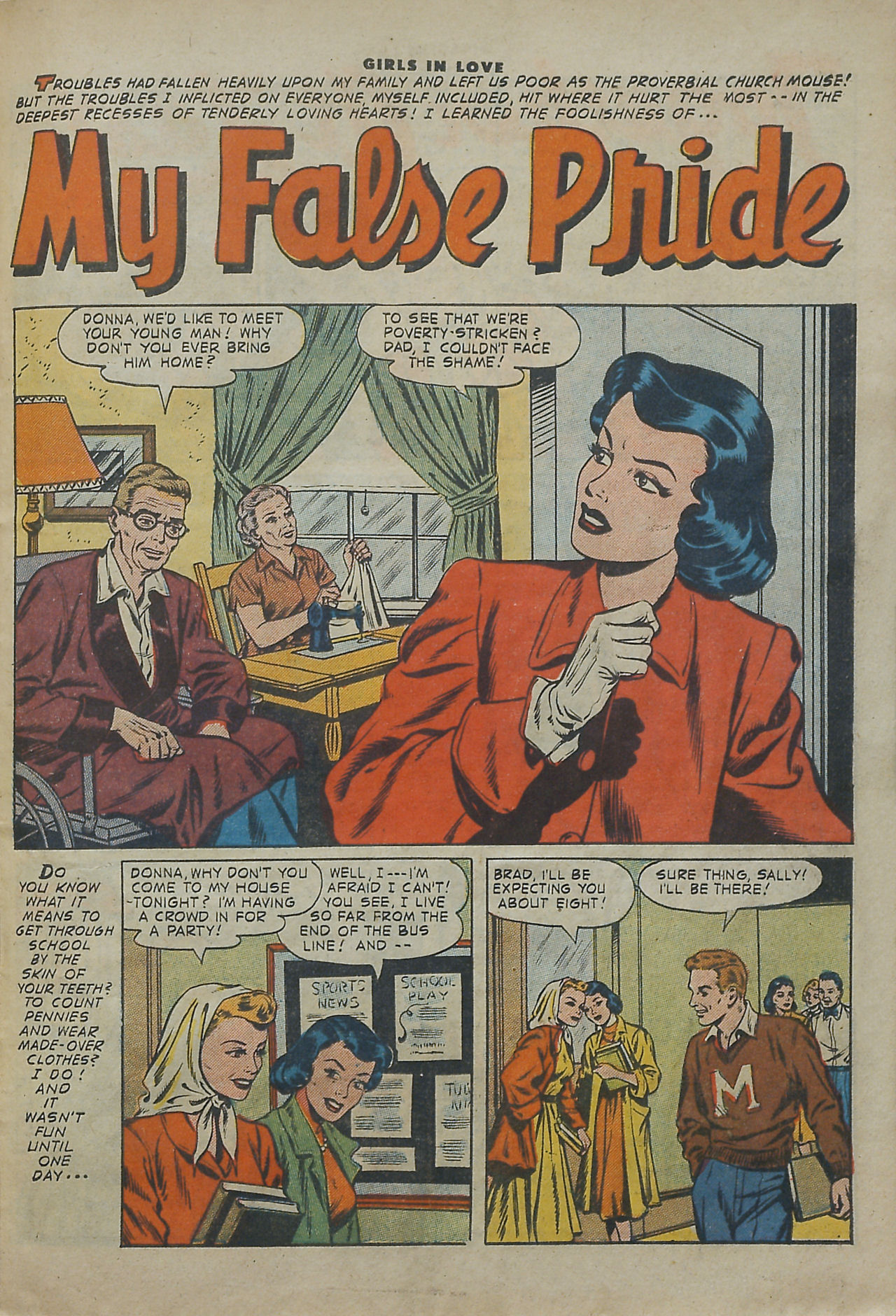 Read online Girls in Love (1955) comic -  Issue #52 - 27