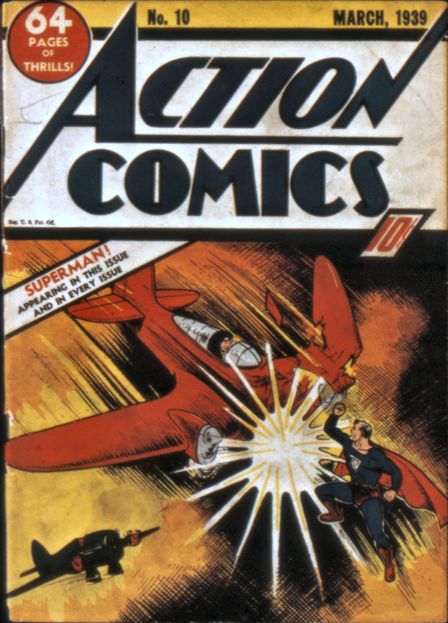Read online Action Comics (1938) comic -  Issue #10 - 1