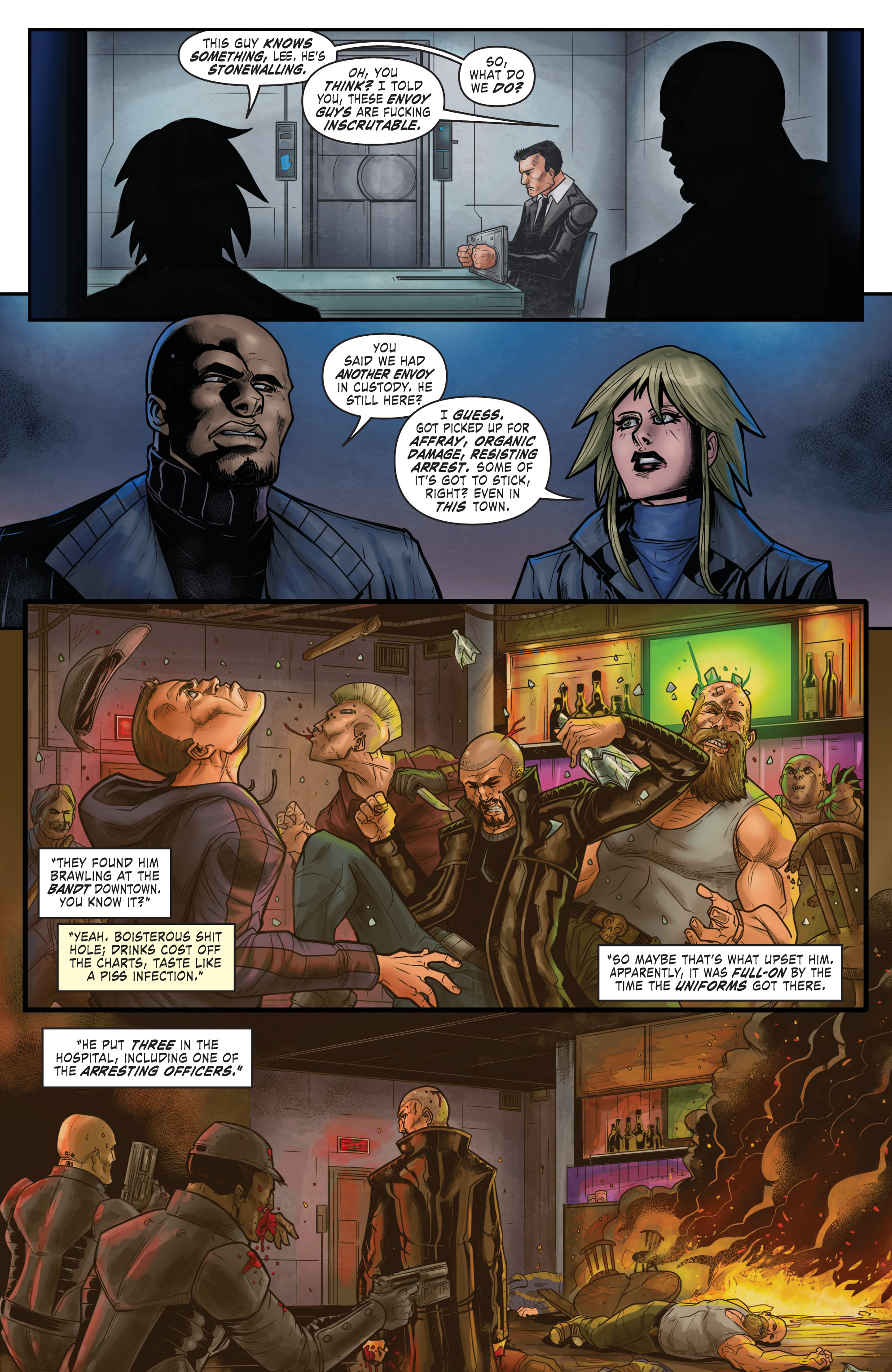 Read online Altered Carbon: Download Blues comic -  Issue # TPB - 24