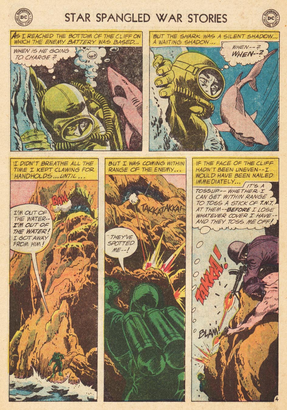 Read online Star Spangled War Stories (1952) comic -  Issue #72 - 6