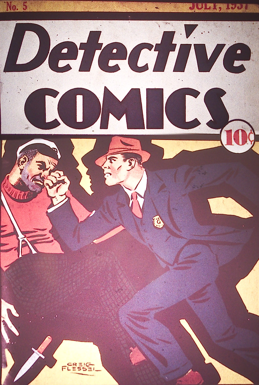 Read online Detective Comics (1937) comic -  Issue #5 - 1