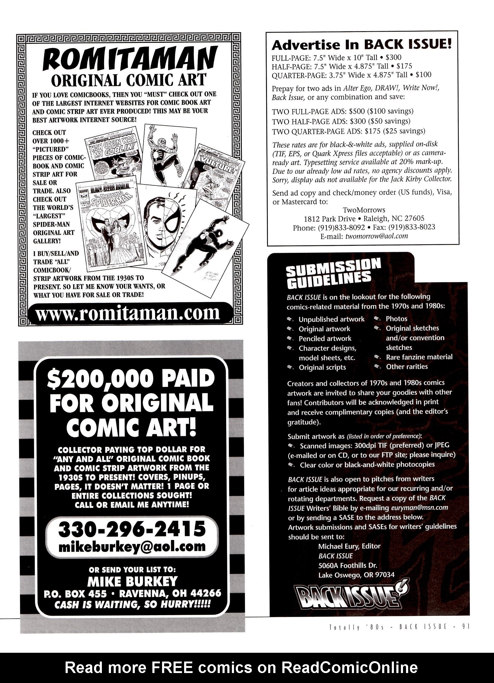 Read online Back Issue comic -  Issue #2 - 84