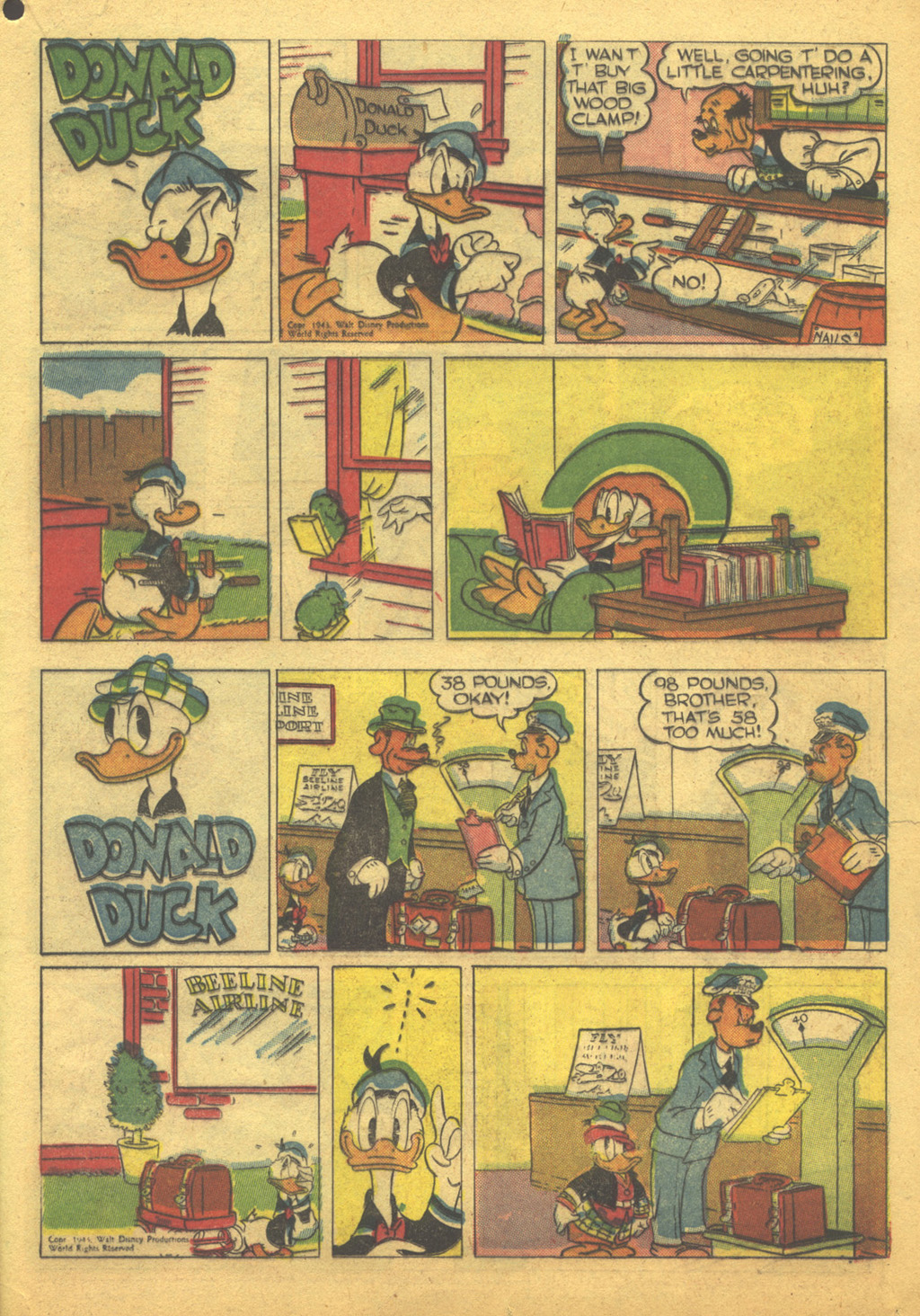 Read online Walt Disney's Comics and Stories comic -  Issue #57 - 31