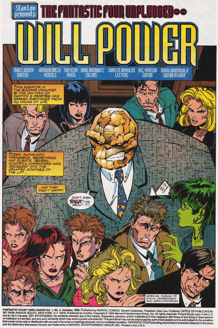 Read online Fantastic Four Unplugged comic -  Issue #2 - 2