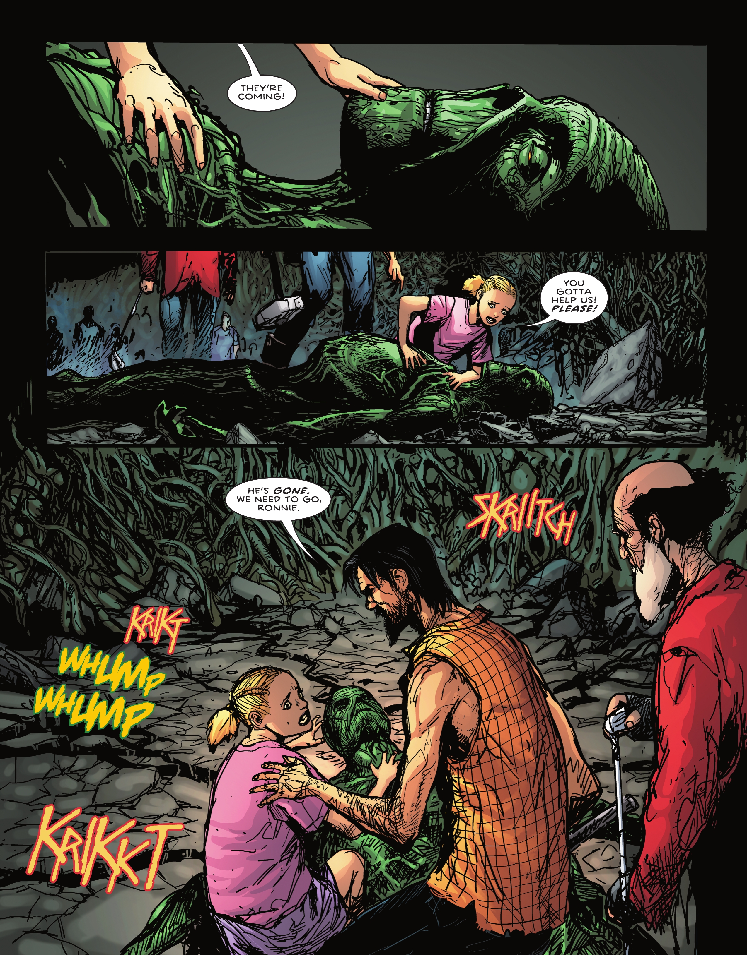Read online Swamp Thing: Green Hell comic -  Issue #3 - 9
