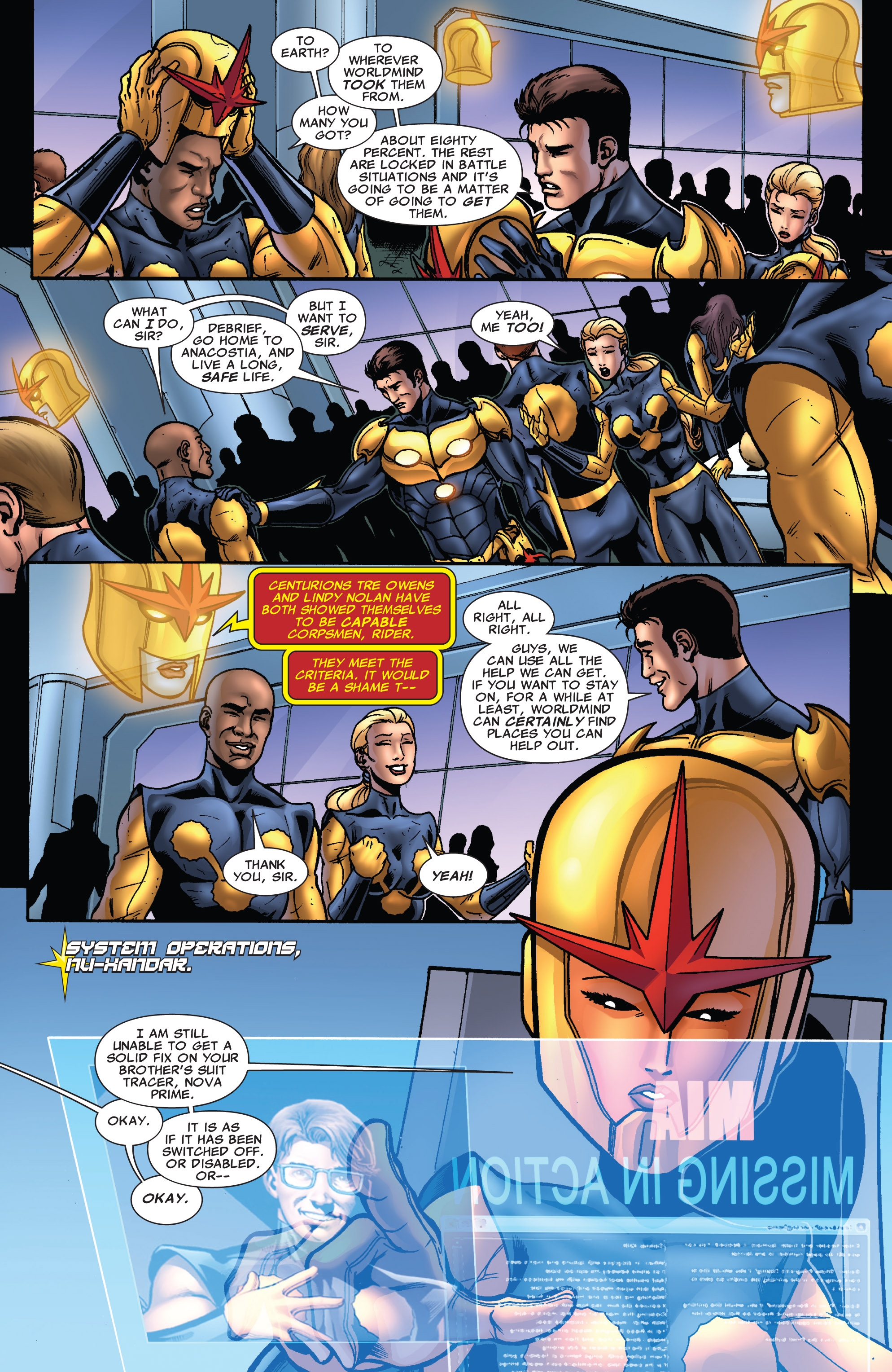 Read online Nova (2007) comic -  Issue #26 - 9