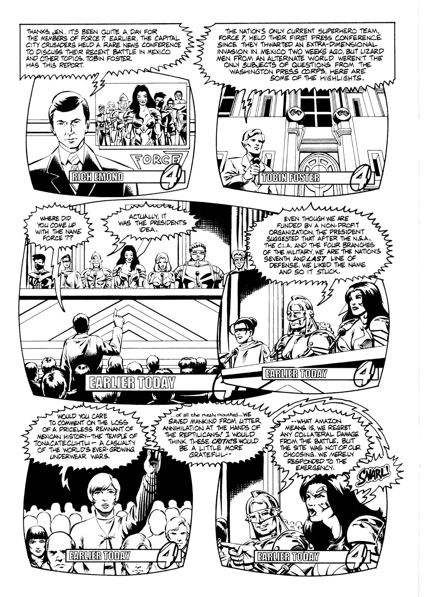 Read online Force Seven comic -  Issue #5 - 8