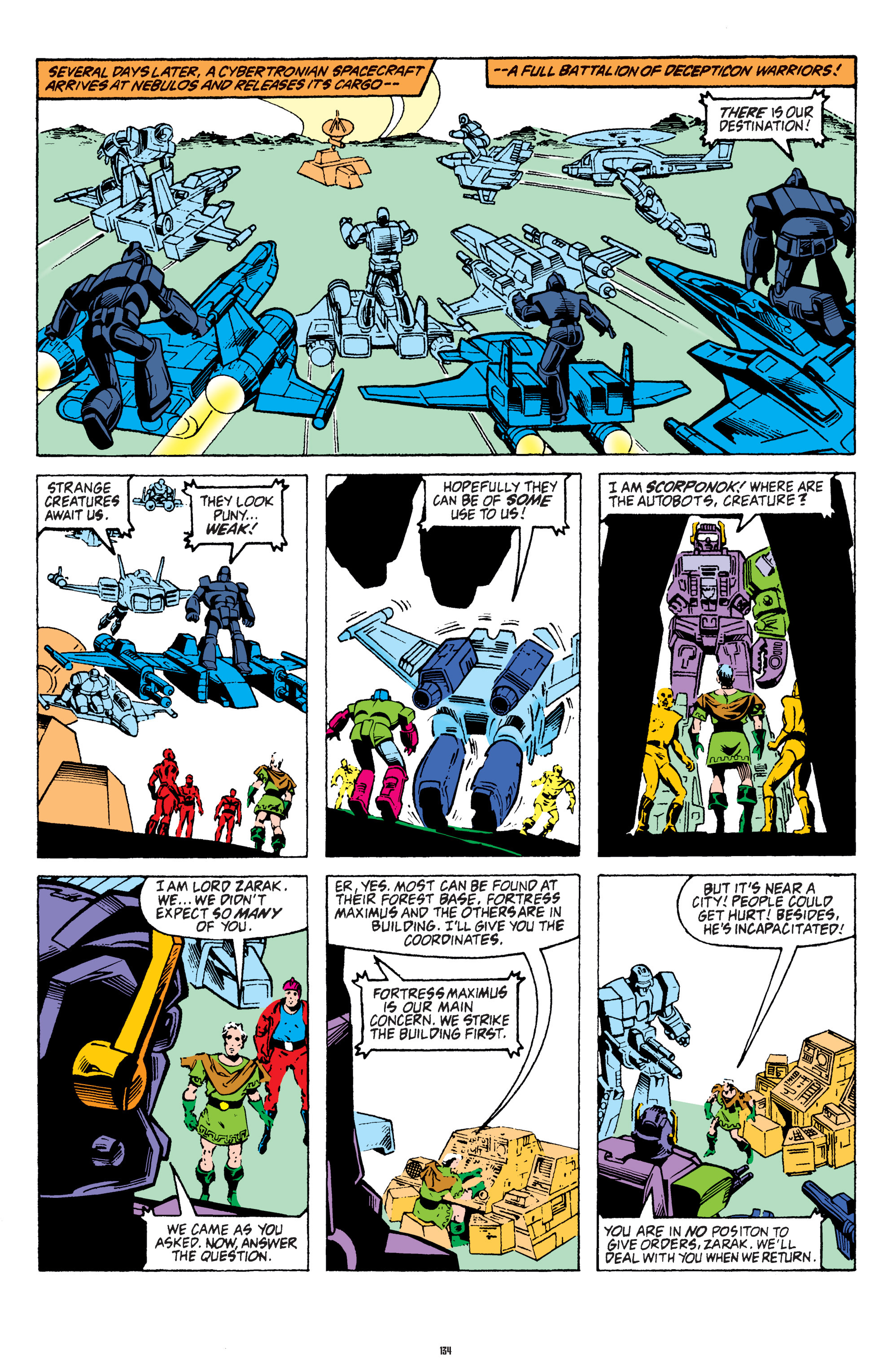 Read online The Transformers Classics comic -  Issue # TPB 7 - 133