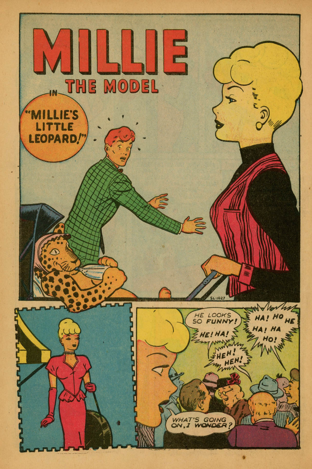 Read online Millie the Model comic -  Issue #7 - 10