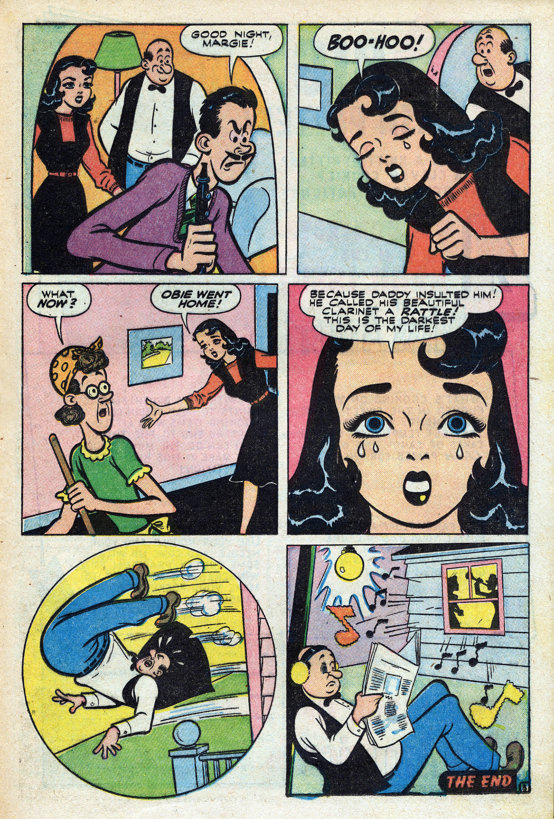 Read online Margie Comics comic -  Issue #36 - 35