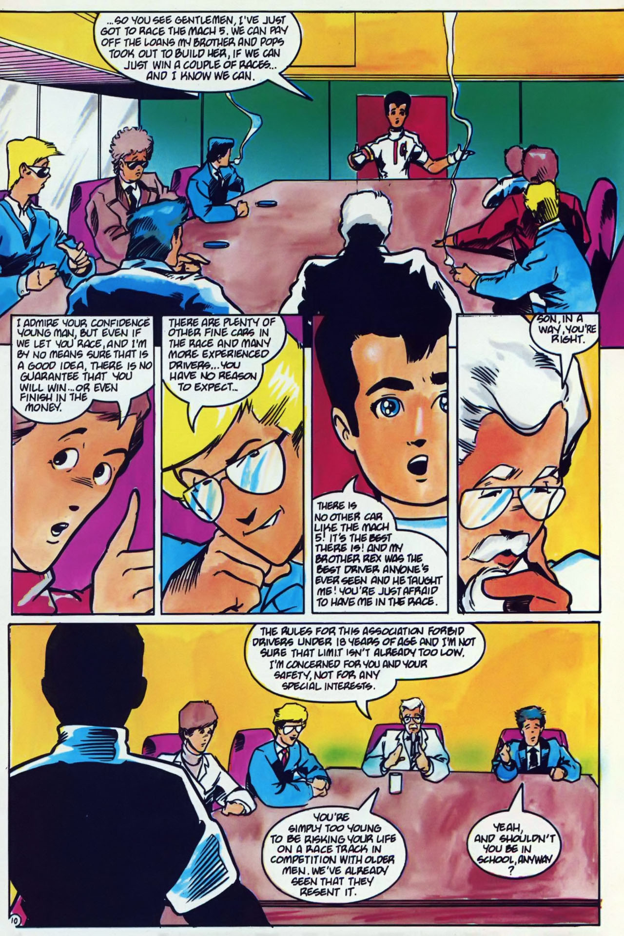 Read online Speed Racer (1987) comic -  Issue #1 - 12
