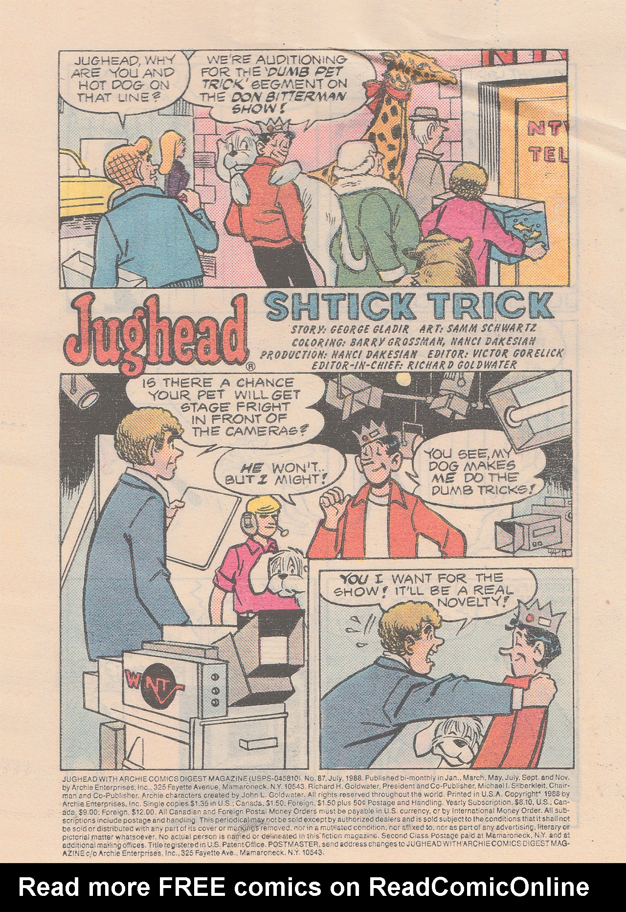 Read online Jughead with Archie Digest Magazine comic -  Issue #87 - 4