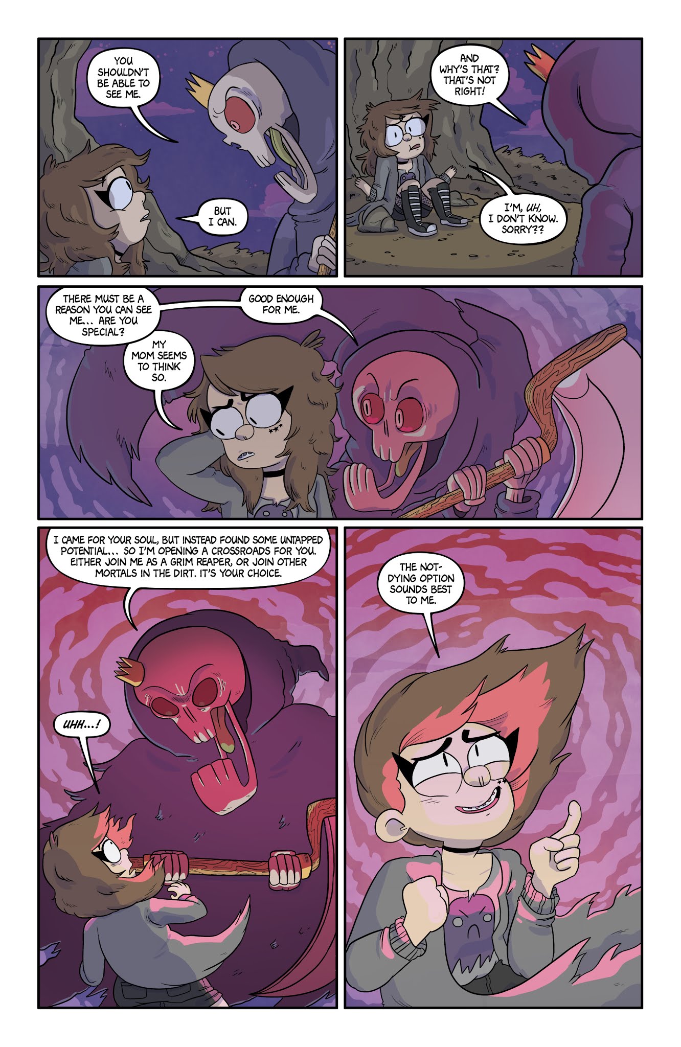 Read online Kim Reaper: Vampire Island comic -  Issue #2 - 18