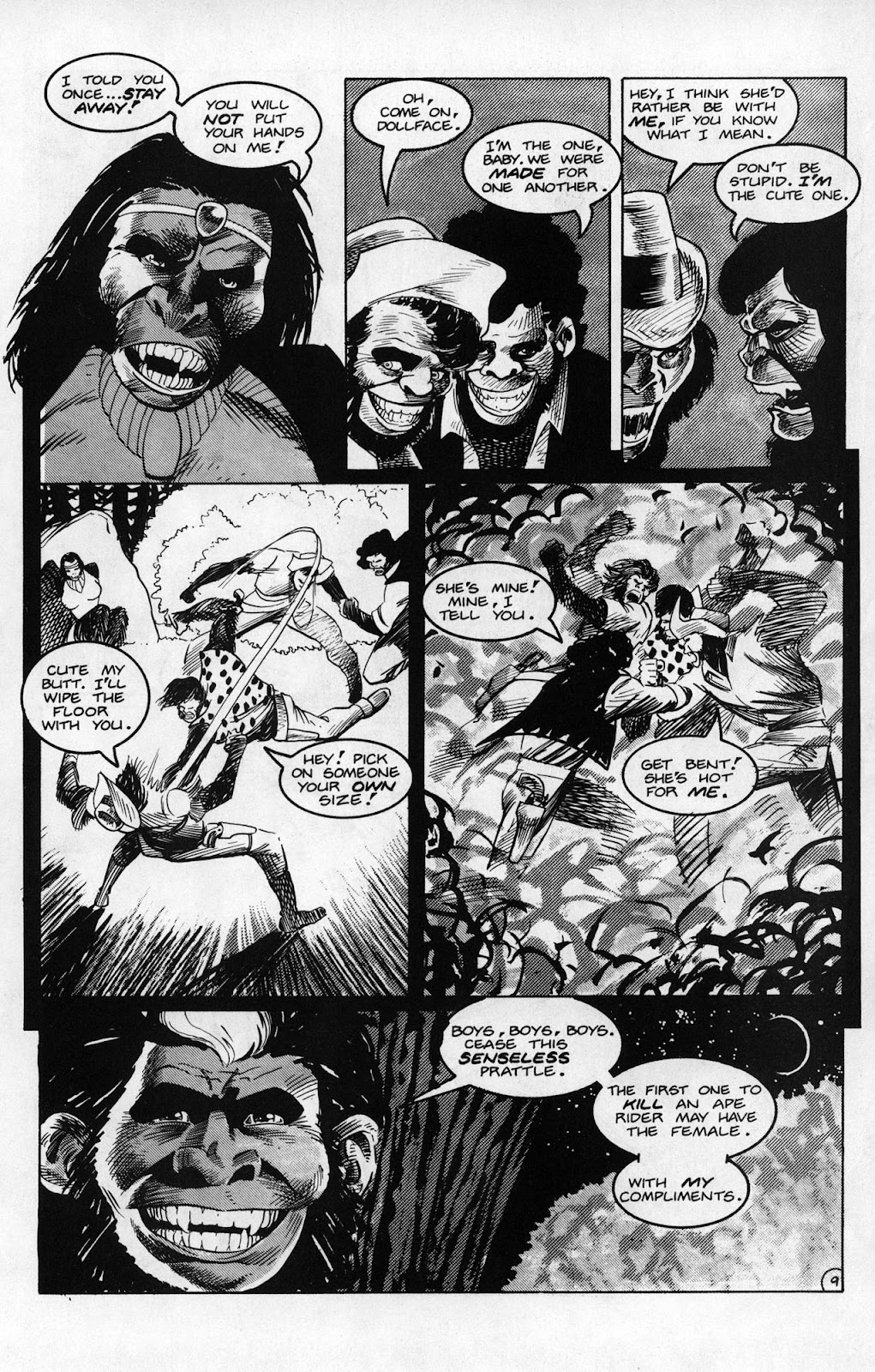 Planet of the Apes (1990) issue 20 - Page 11