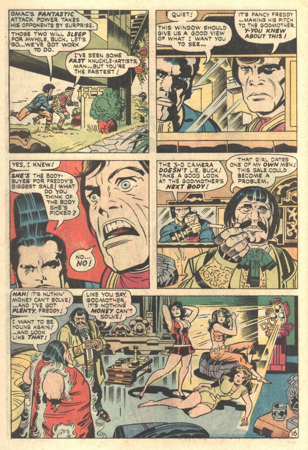 Read online OMAC (1974) comic -  Issue #5 - 16