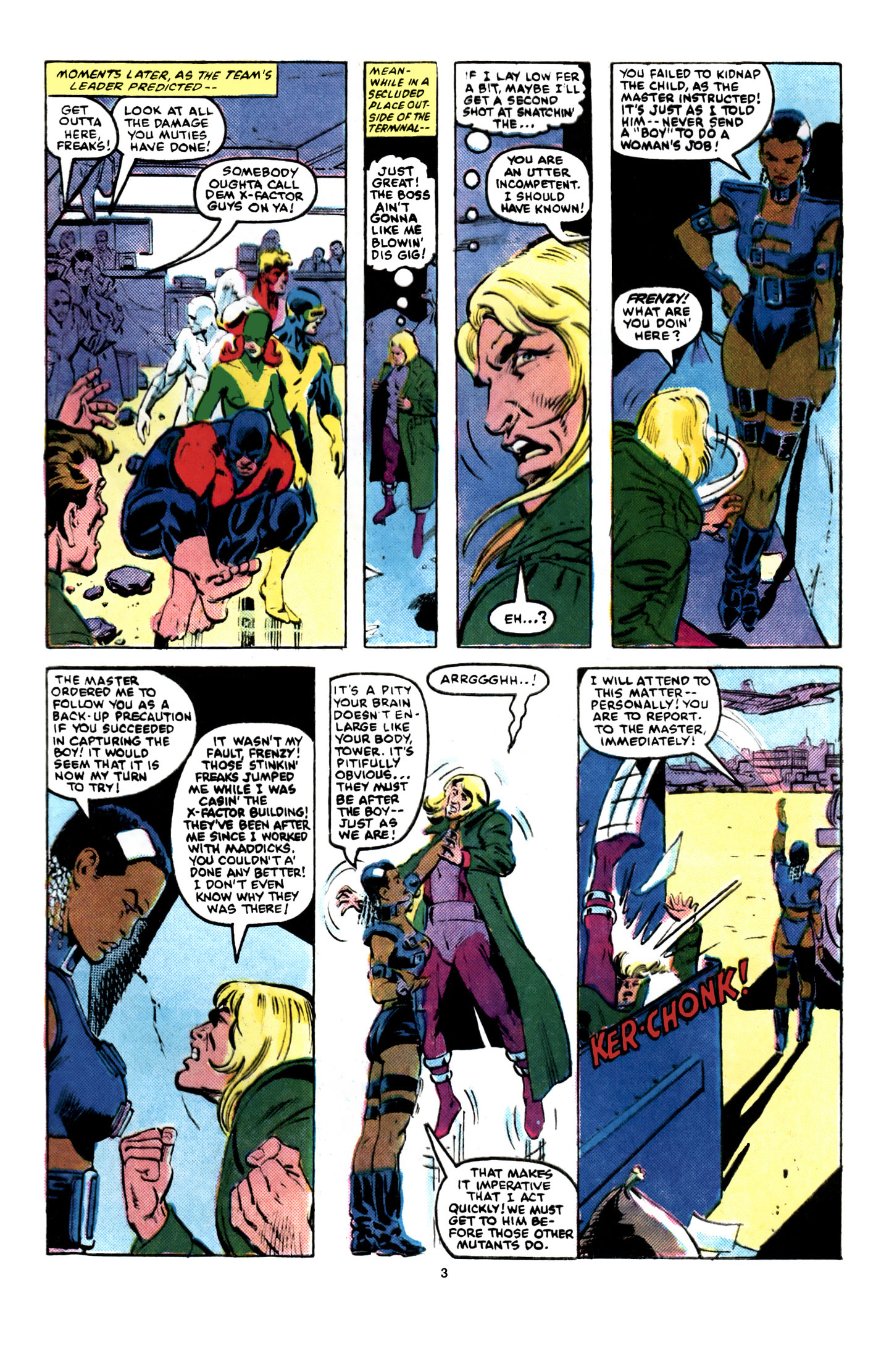 X-Factor (1986) 4 Page 3