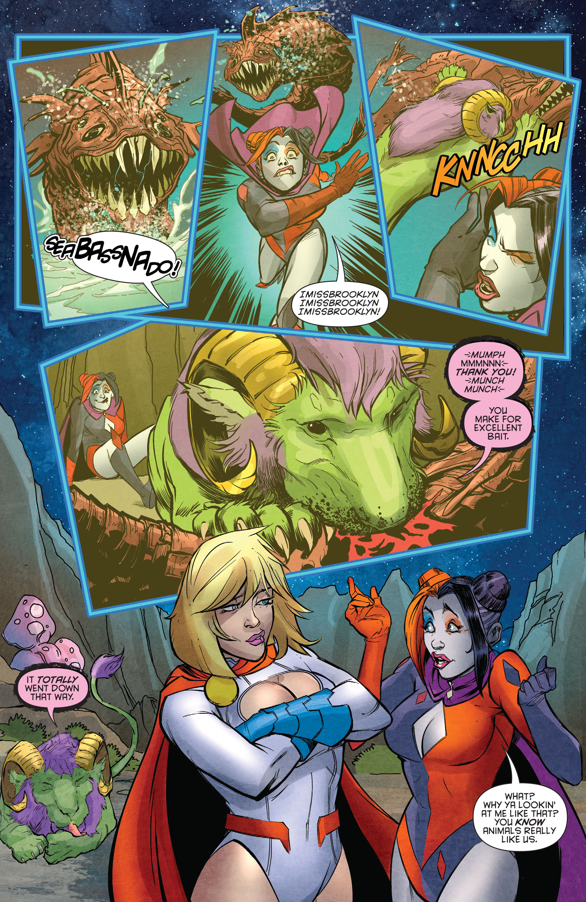 Read online Harley Quinn and Power Girl comic -  Issue #4 - 10