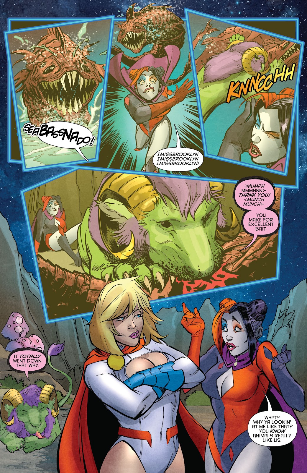 Harley Quinn and Power Girl issue 4 - Page 10