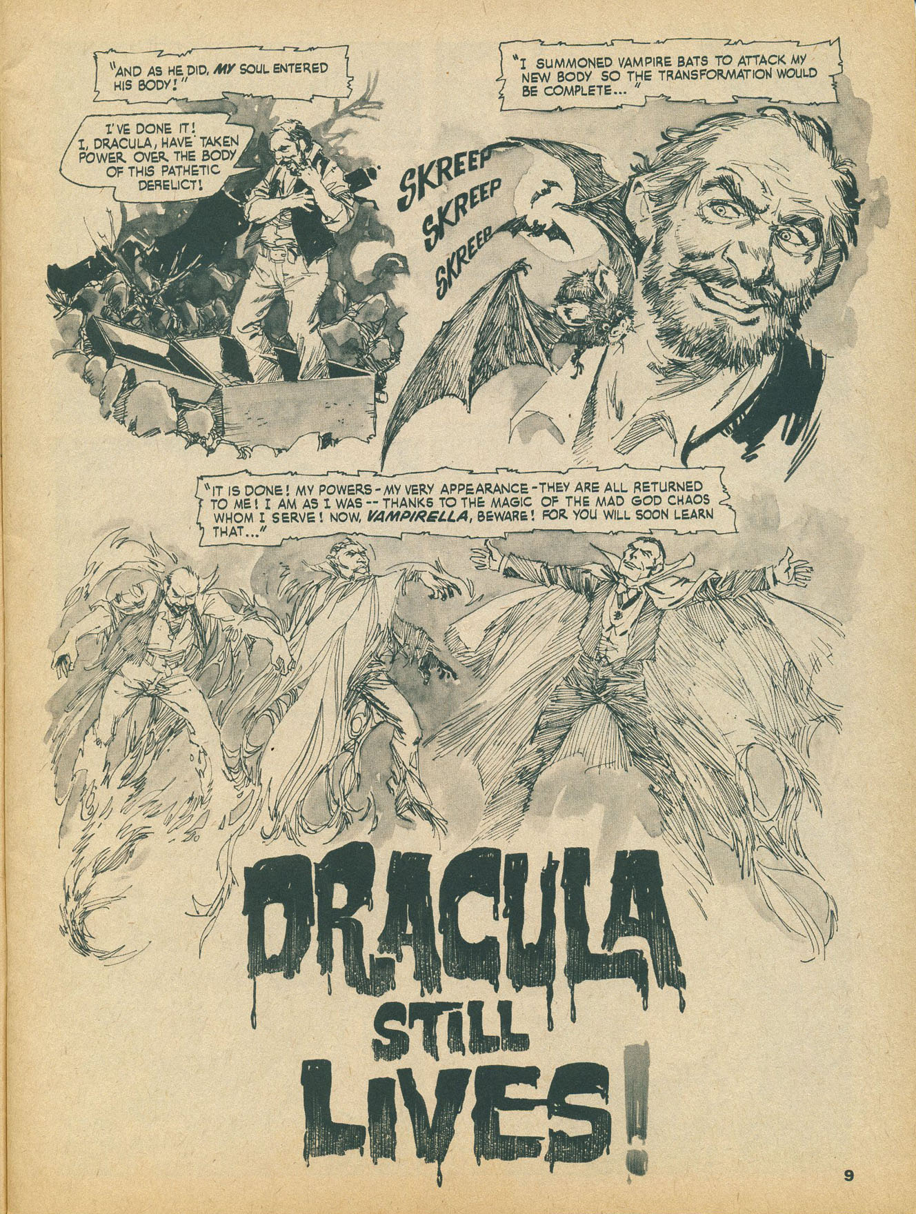 Read online Vampirella (1969) comic -  Issue #18 - 9