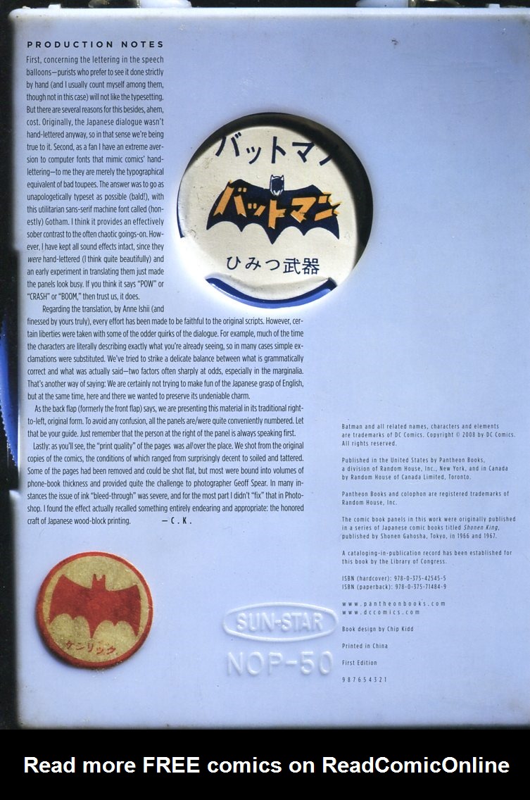 Read online Bat-Manga!: The Secret History of Batman in Japan comic -  Issue # TPB (Part 1) - 19