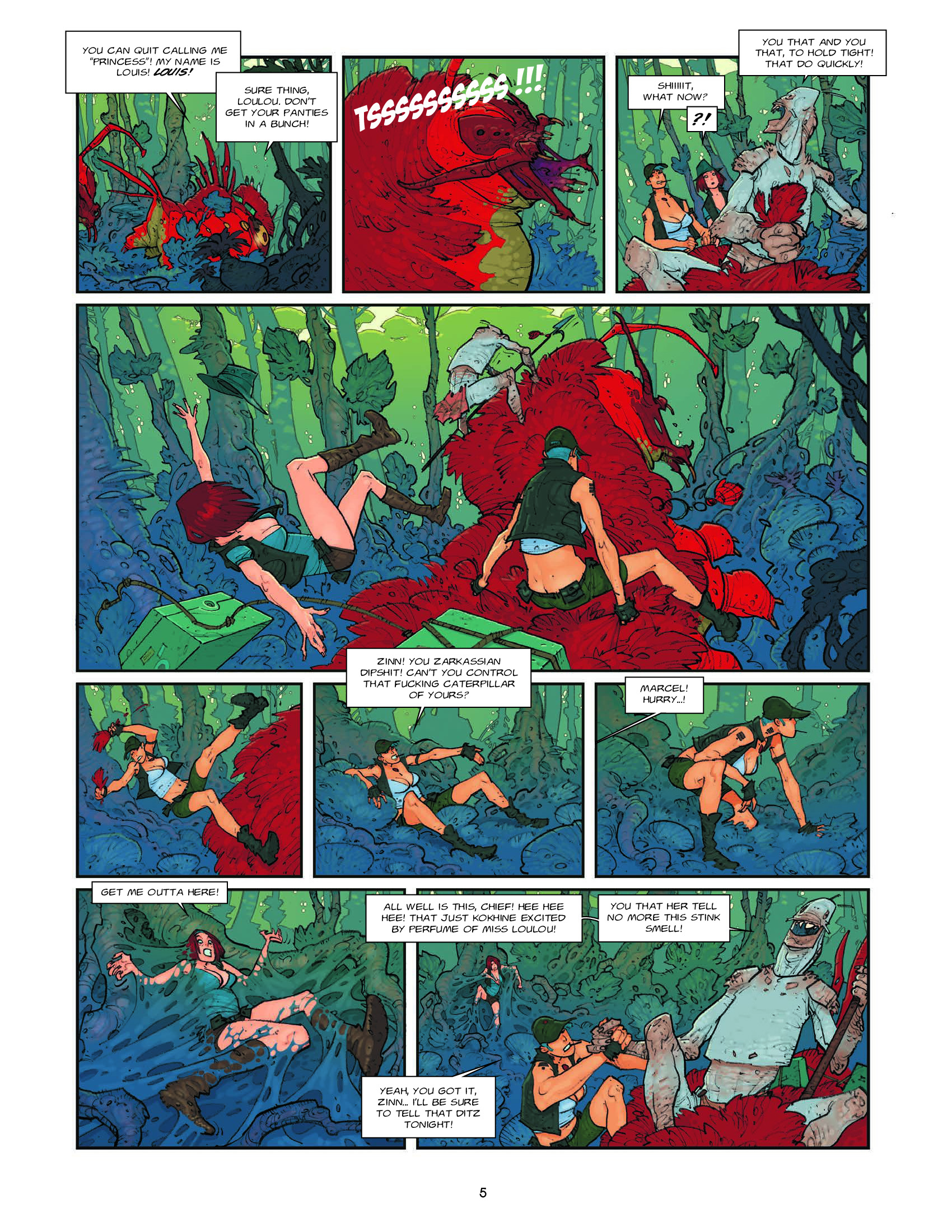 Read online Trapped on Zarkass comic -  Issue # TPB (Part 1) - 6