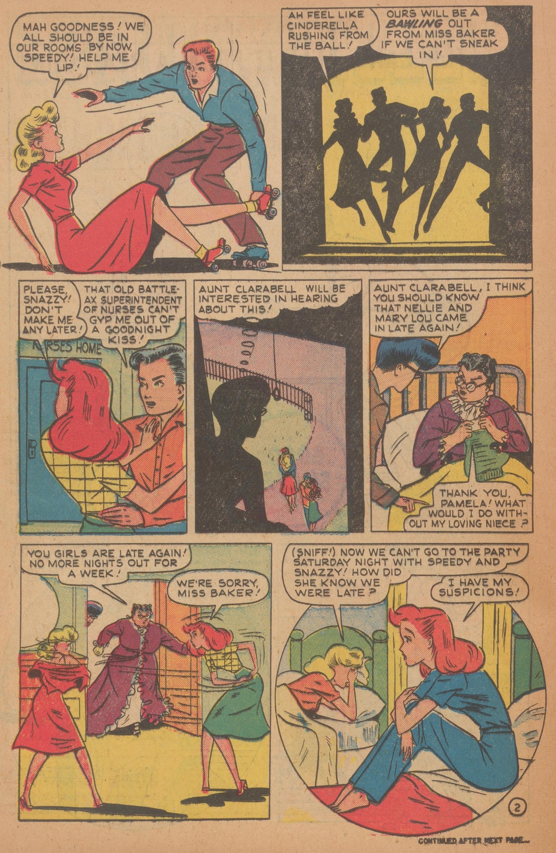 Read online Nellie The Nurse (1945) comic -  Issue #26 - 24