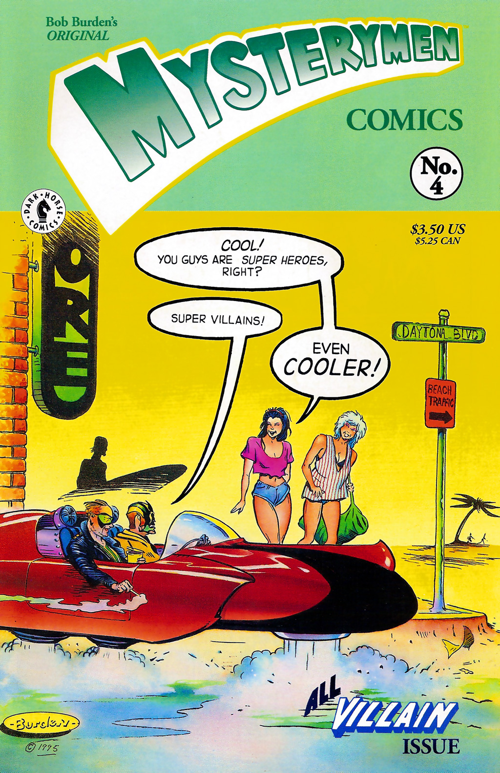 Read online Bob Burden's Original Mysterymen Comics comic -  Issue #4 - 1