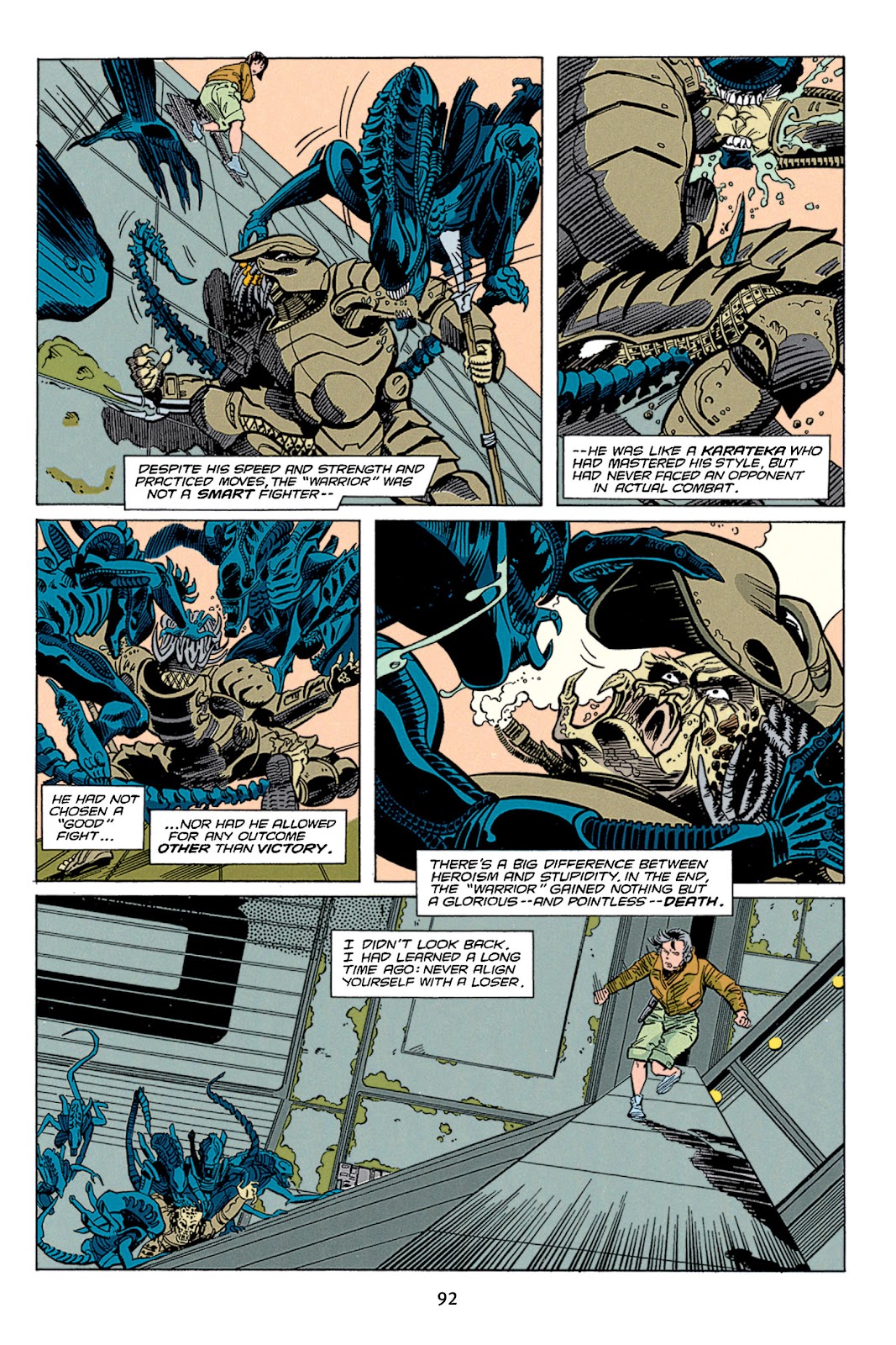 Aliens vs. Predator Omnibus issue TPB 1 Part 1 - Page 92