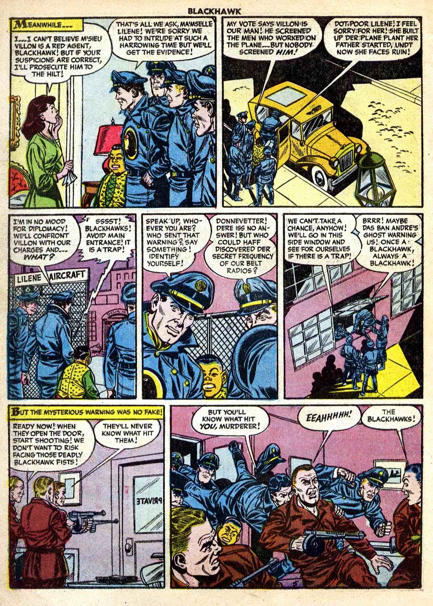 Read online Blackhawk (1957) comic -  Issue #96 - 20