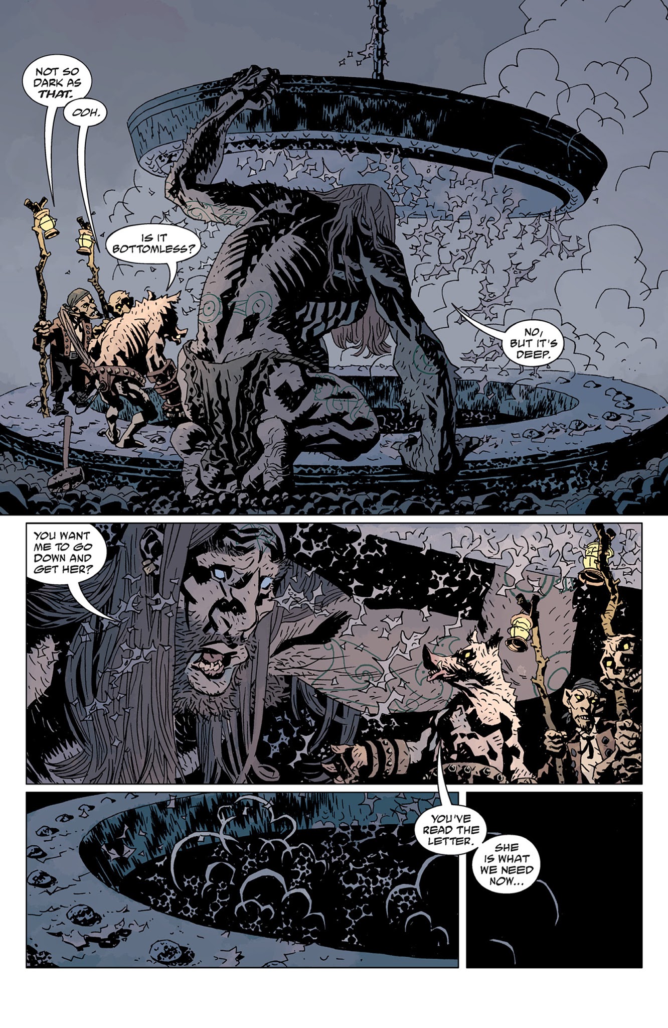 Read online Hellboy: Darkness Calls comic -  Issue # TPB - 93