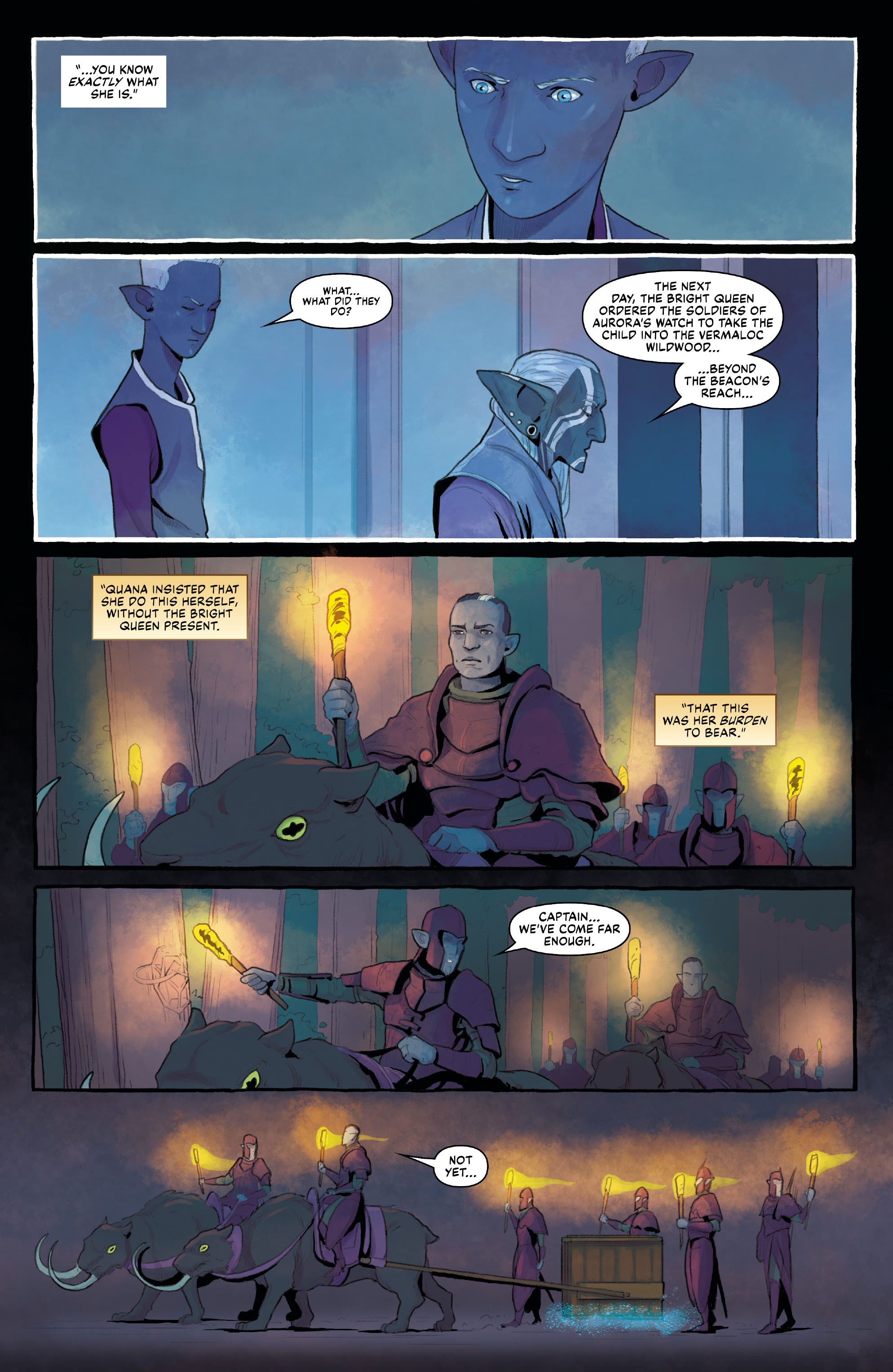 Read online Critical Role: The Tales of Exandria--The Bright Queen comic -  Issue #4 - 6