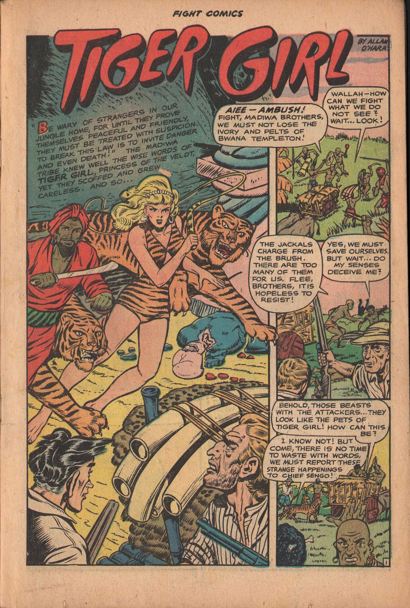 Read online Fight Comics comic -  Issue #70 - 3