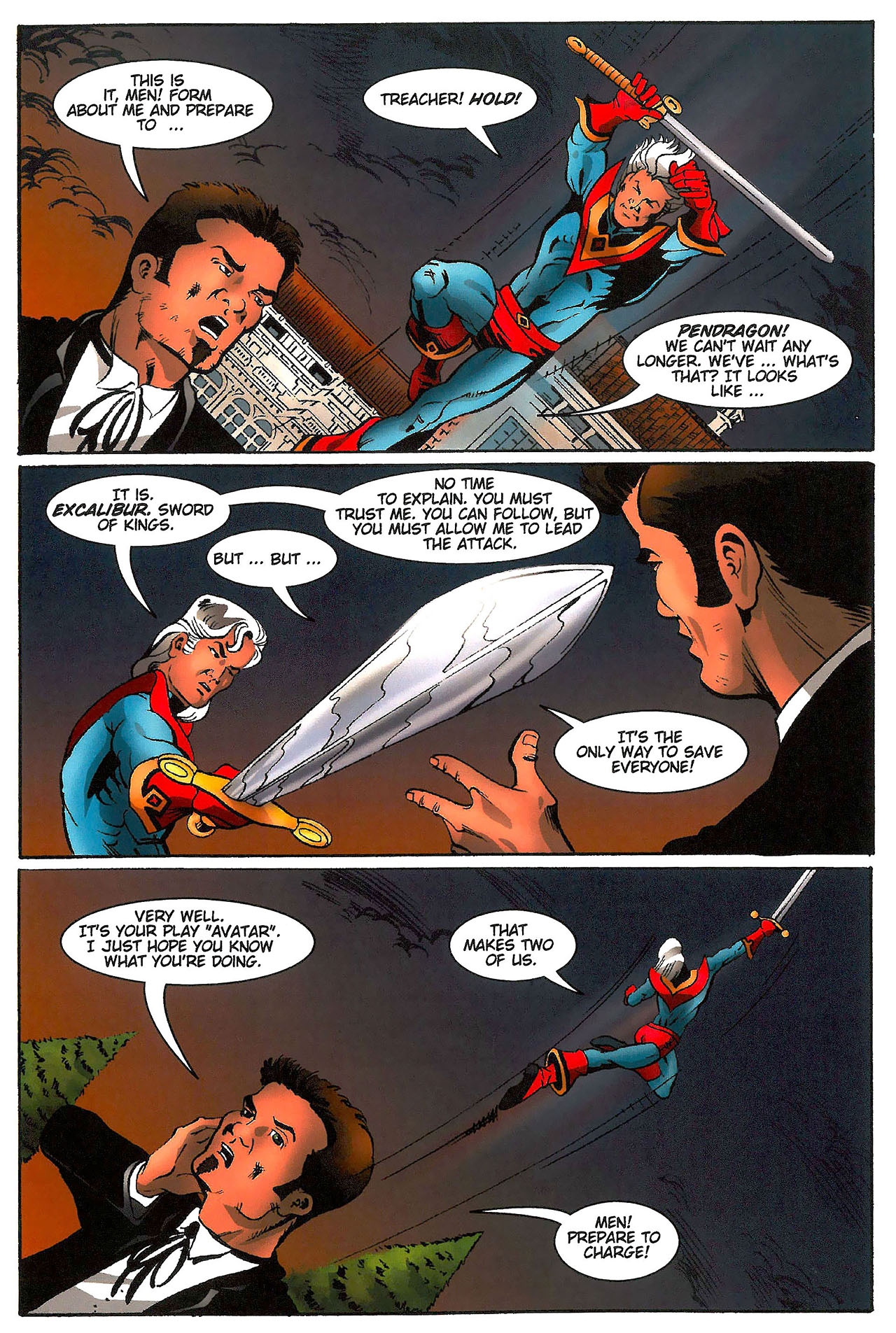 Read online Dave Cockrum's Futurians: Avatar comic -  Issue # TPB - 83