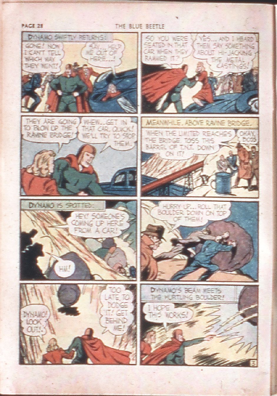 Read online The Blue Beetle comic -  Issue #7 - 30