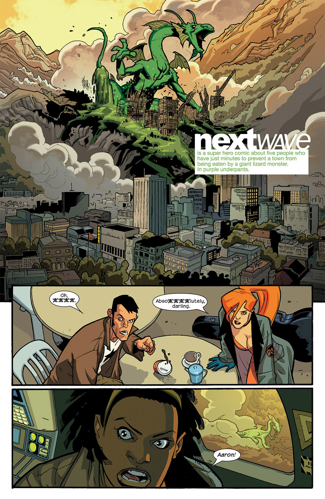 Read online Nextwave: Agents Of H.A.T.E. comic -  Issue #1 - 13