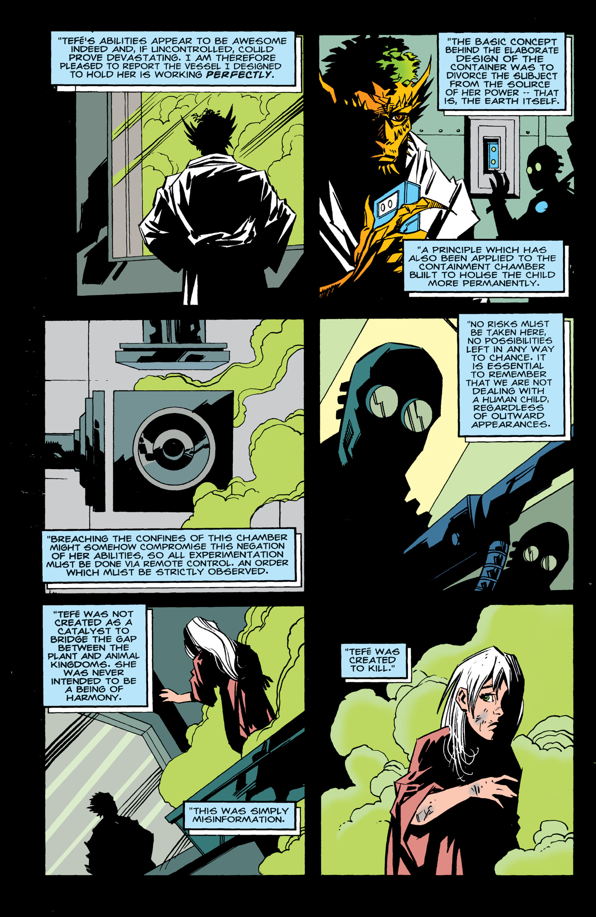 Read online Swamp Thing (1982) comic -  Issue # _TPB - Trial by Fire - 229