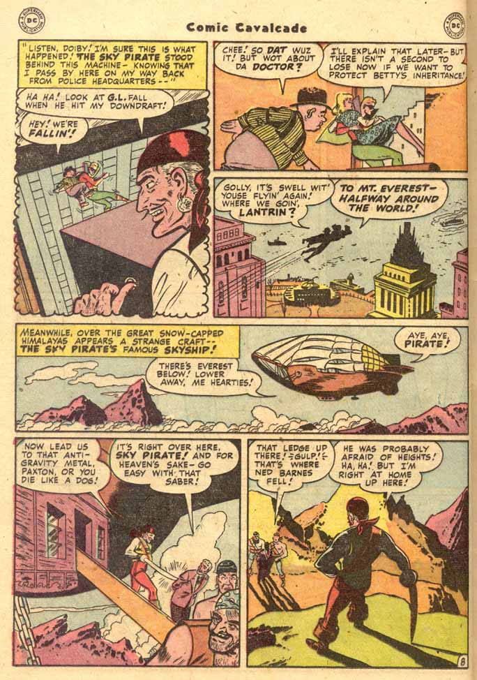 Read online Comic Cavalcade comic -  Issue #25 - 34