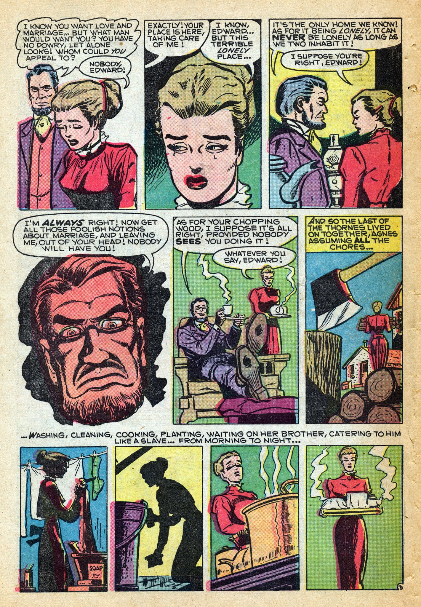 Read online Uncanny Tales comic -  Issue #28 - 30