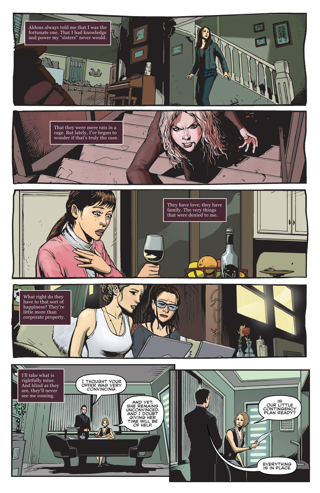 Read online Orphan Black comic -  Issue #5 - 18
