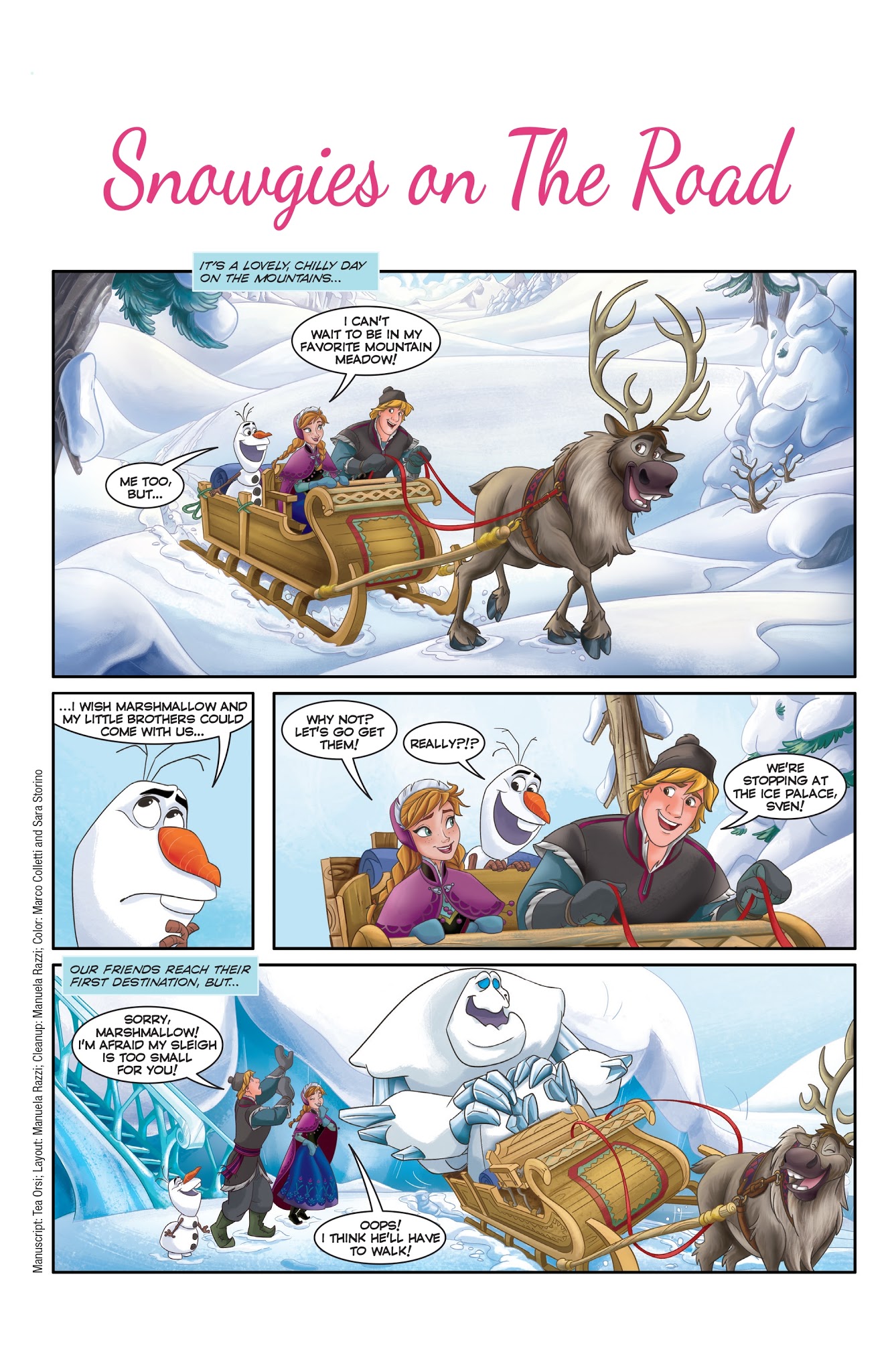 Read online Disney Frozen comic -  Issue #8 - 28