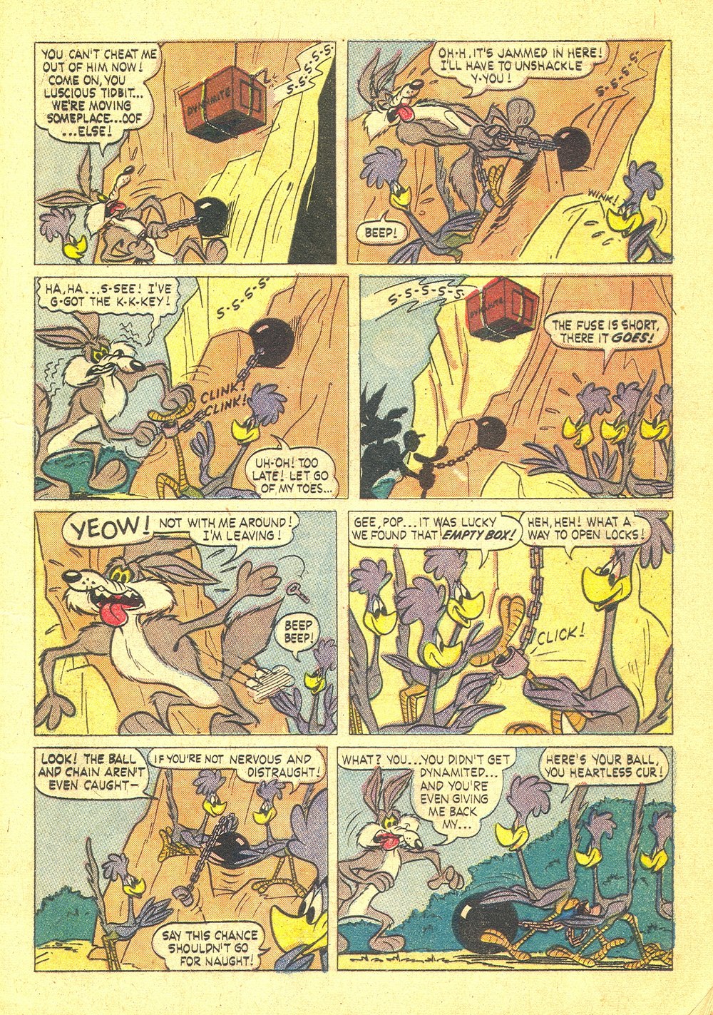 Read online Beep Beep The Road Runner comic -  Issue #4 - 9