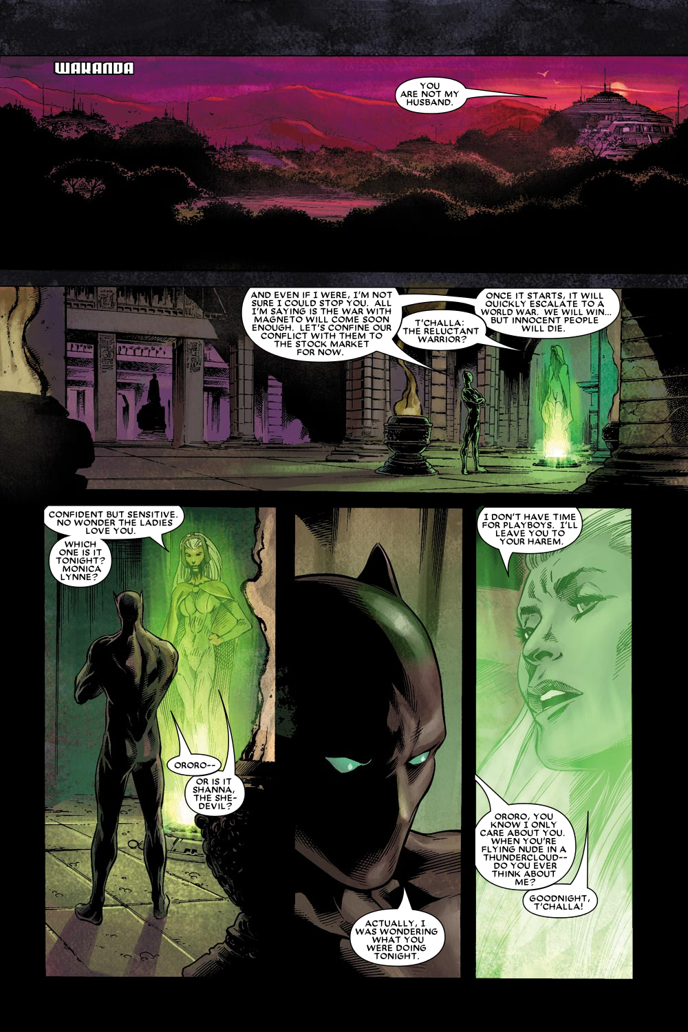 Read online Black Panther (2005) comic -  Issue #7 - 8