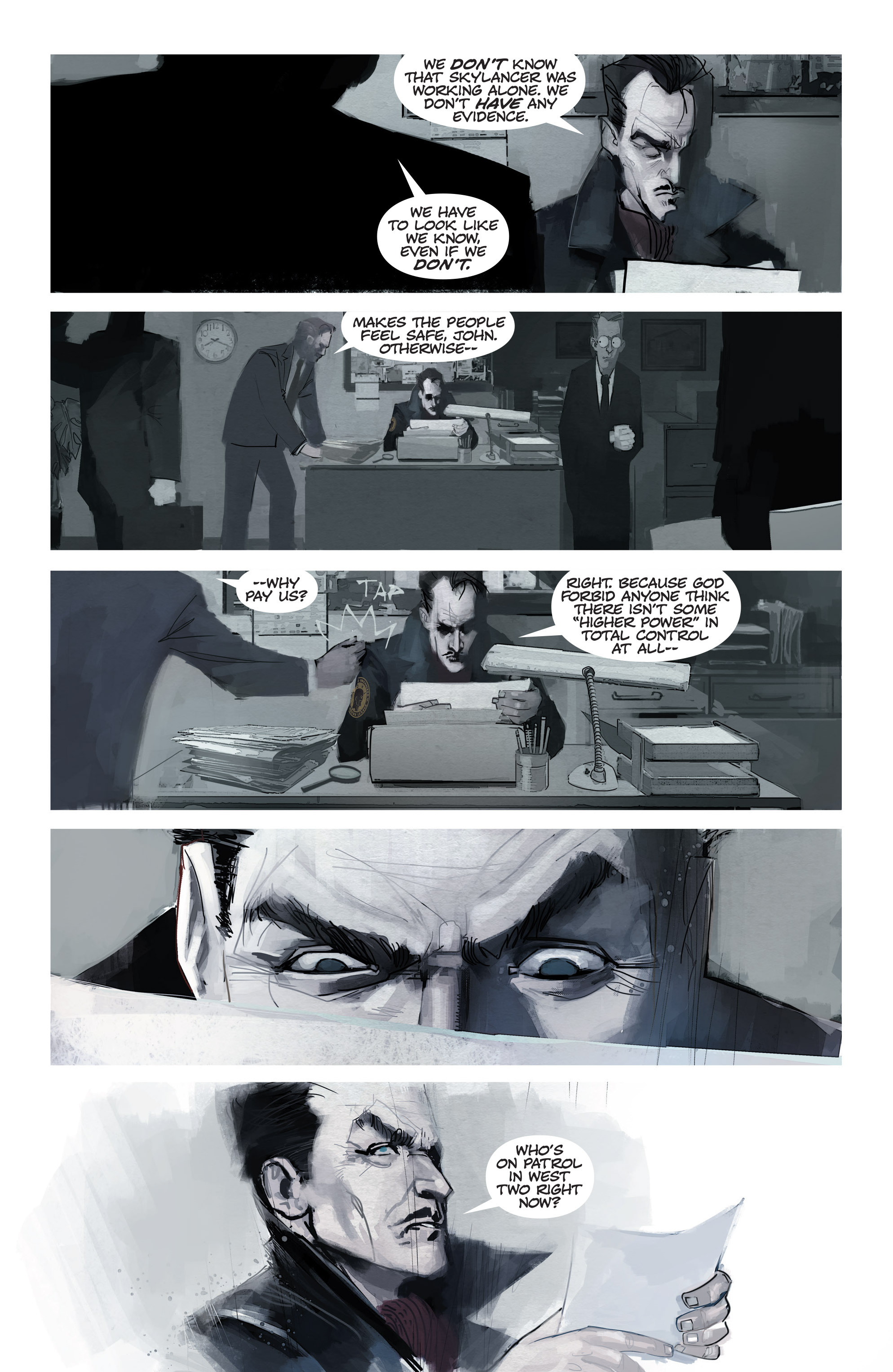 Read online C.O.W.L. comic -  Issue #1 - 14