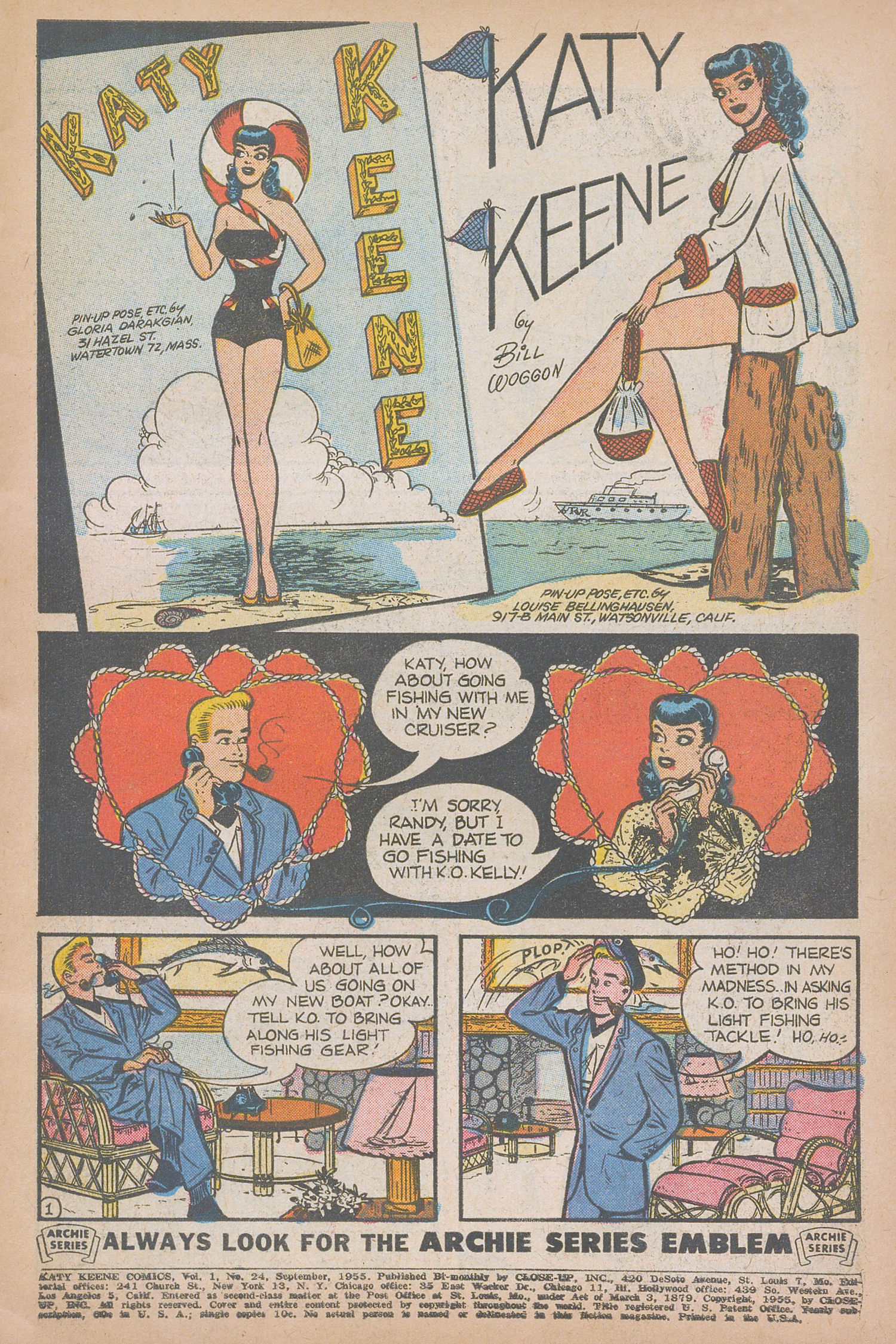 Read online Katy Keene (1949) comic -  Issue #24 - 3