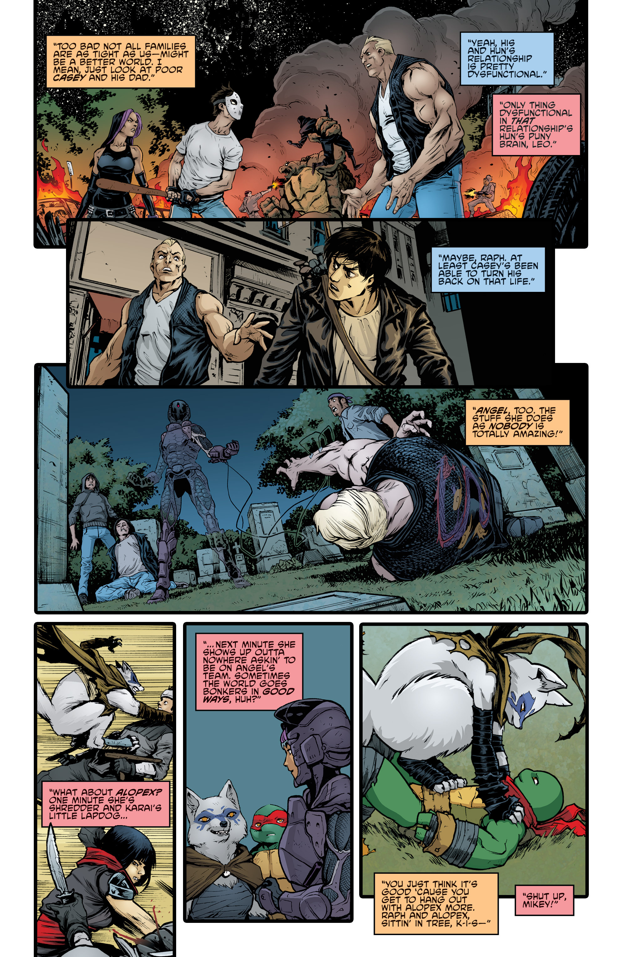Read online Free Comic Book Day 2015 comic -  Issue # Teenage Mutant Ninja Turtles - Prelude to Vengeance - 10